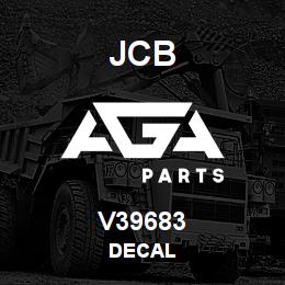 V39683 JCB DECAL | AGA Parts
