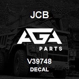 V39748 JCB DECAL | AGA Parts