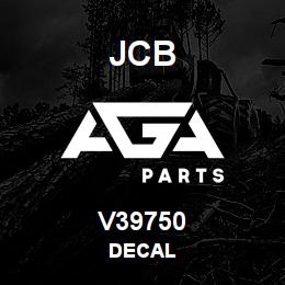 V39750 JCB DECAL | AGA Parts