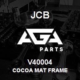V40004 JCB COCOA MAT FRAME | AGA Parts