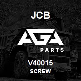 V40015 JCB SCREW | AGA Parts