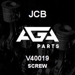 V40019 JCB SCREW | AGA Parts