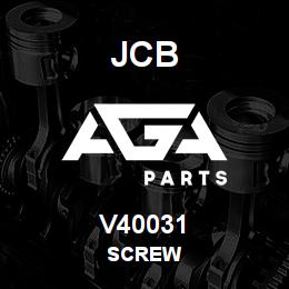 V40031 JCB SCREW | AGA Parts