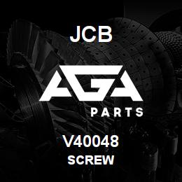 V40048 JCB SCREW | AGA Parts