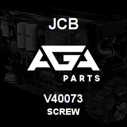 V40073 JCB SCREW | AGA Parts