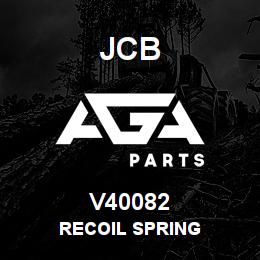 V40082 JCB Recoil Spring | AGA Parts