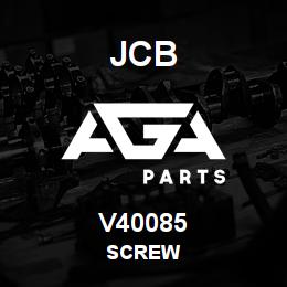 V40085 JCB SCREW | AGA Parts