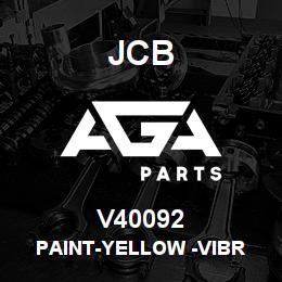 V40092 JCB PAINT-YELLOW -VIBR | AGA Parts