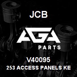 V40095 JCB 253 Access Panels Key | AGA Parts