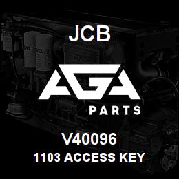 V40096 JCB 1103 Access Key | AGA Parts