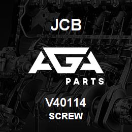 V40114 JCB SCREW | AGA Parts