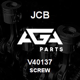 V40137 JCB SCREW | AGA Parts