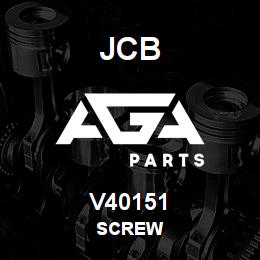 V40151 JCB SCREW | AGA Parts