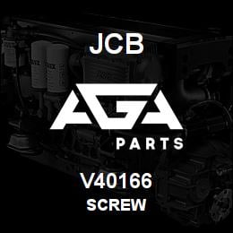 V40166 JCB SCREW | AGA Parts