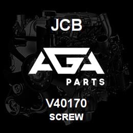 V40170 JCB SCREW | AGA Parts