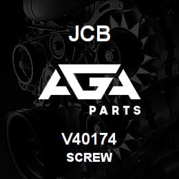 V40174 JCB SCREW | AGA Parts