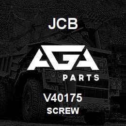 V40175 JCB SCREW | AGA Parts