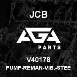 V40178 JCB PUMP-REMAN-VIB.-STEERING | AGA Parts