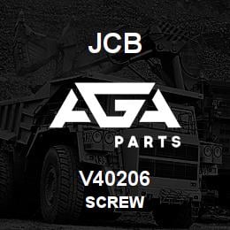 V40206 JCB SCREW | AGA Parts