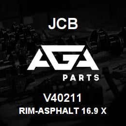 V40211 JCB RIM-ASPHALT 16.9 X | AGA Parts