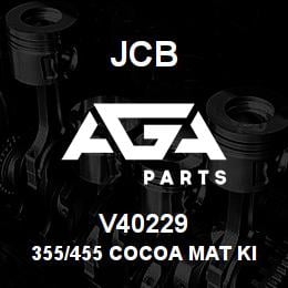V40229 JCB 355/455 Cocoa Mat Kit | AGA Parts
