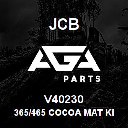 V40230 JCB 365/465 Cocoa Mat Kit | AGA Parts