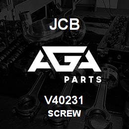 V40231 JCB SCREW | AGA Parts