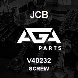 V40232 JCB SCREW | AGA Parts