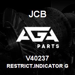 V40237 JCB Restrict.Indicator Gauge | AGA Parts