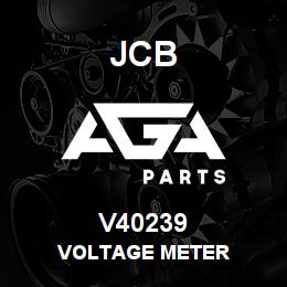 V40239 JCB Voltage Meter | AGA Parts
