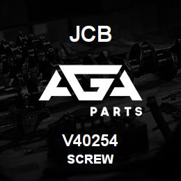 V40254 JCB SCREW | AGA Parts