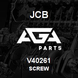 V40261 JCB SCREW | AGA Parts