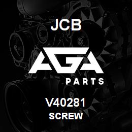 V40281 JCB SCREW | AGA Parts