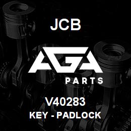 V40283 JCB KEY - PADLOCK | AGA Parts