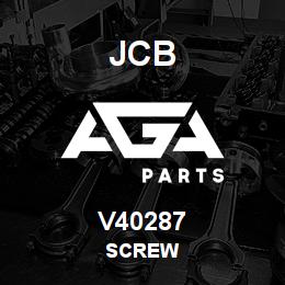 V40287 JCB SCREW | AGA Parts