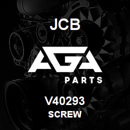 V40293 JCB SCREW | AGA Parts