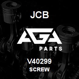 V40299 JCB SCREW | AGA Parts
