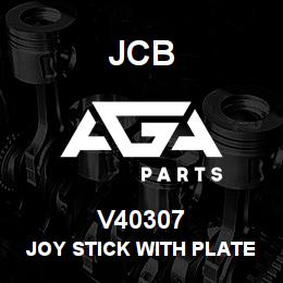 V40307 JCB Joy Stick With Plate | AGA Parts