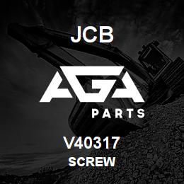 V40317 JCB SCREW | AGA Parts