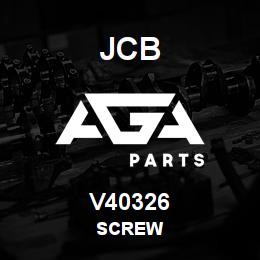 V40326 JCB SCREW | AGA Parts