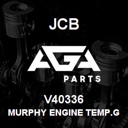 V40336 JCB Murphy Engine Temp.Gauge | AGA Parts