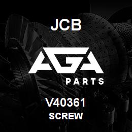 V40361 JCB SCREW | AGA Parts