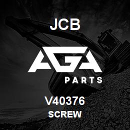 V40376 JCB SCREW | AGA Parts