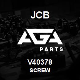 V40378 JCB SCREW | AGA Parts