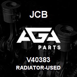 V40383 JCB RADIATOR-USED | AGA Parts