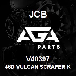 V40397 JCB 46D Vulcan Scraper Kit | AGA Parts