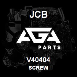 V40404 JCB SCREW | AGA Parts