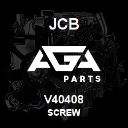 V40408 JCB SCREW | AGA Parts