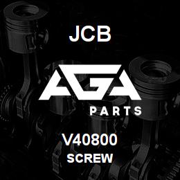 V40800 JCB SCREW | AGA Parts