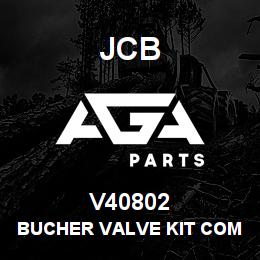 V40802 JCB Bucher Valve Kit Complete | AGA Parts
